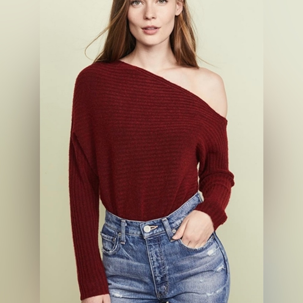 Bailey 44 Slope Ribbed Sweater‎ Red size L - Picture 7 of 7